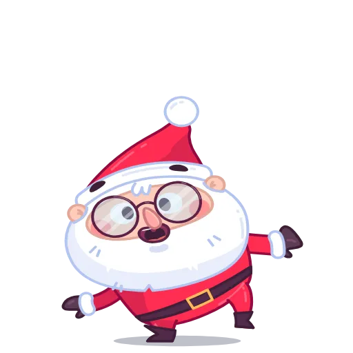 🕺 Стикер «Santa» для Telegram