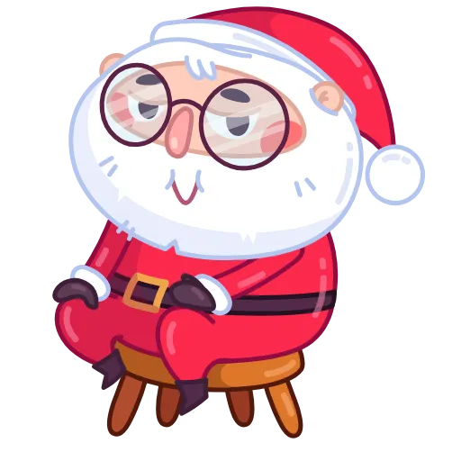 😏 Стикер «Santa» для Telegram