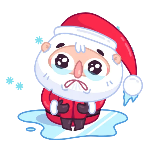 😢 Стикер «Santa» для Telegram