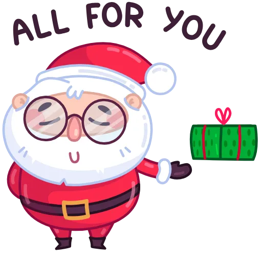 🎁 Стикер «Santa» для Telegram