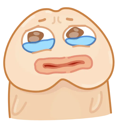 😭 Эмодзи «XXX» для Telegram