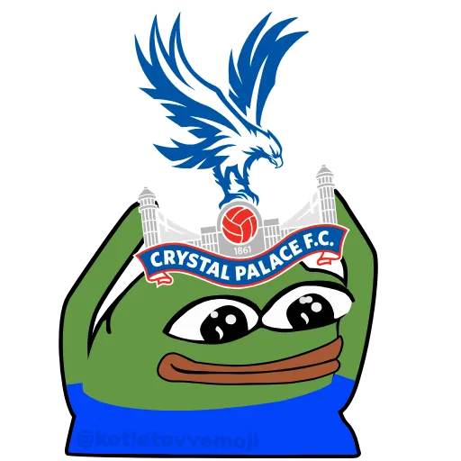 ⚽️ Стикер «Holding Pepe» для Telegram