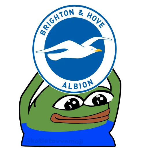 ⚽️ Стикер «Holding Pepe» для Telegram