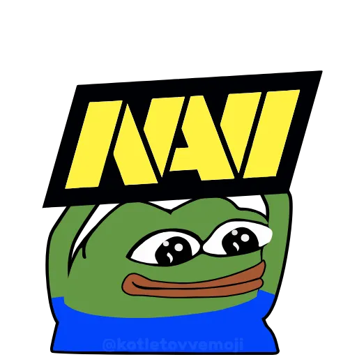 🏆 Стикер «Holding Pepe» для Telegram