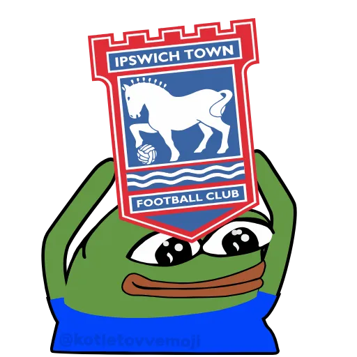 ⚽️ Стикер «Holding Pepe» для Telegram