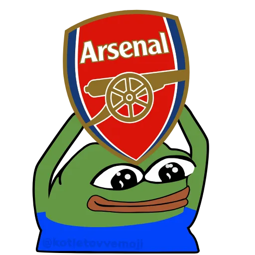 ⚽️ Стикер «Holding Pepe» для Telegram
