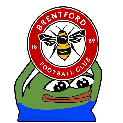 ⚽️ Стикер «Holding Pepe» для Telegram