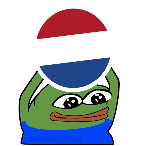 🇳🇱 Стикер «Holding Pepe» для Telegram