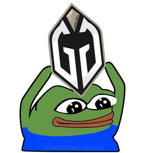 🪖 Стикер «Holding Pepe» для Telegram