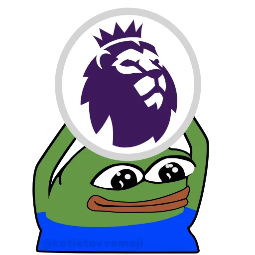 🦁 Стикер «Holding Pepe» для Telegram