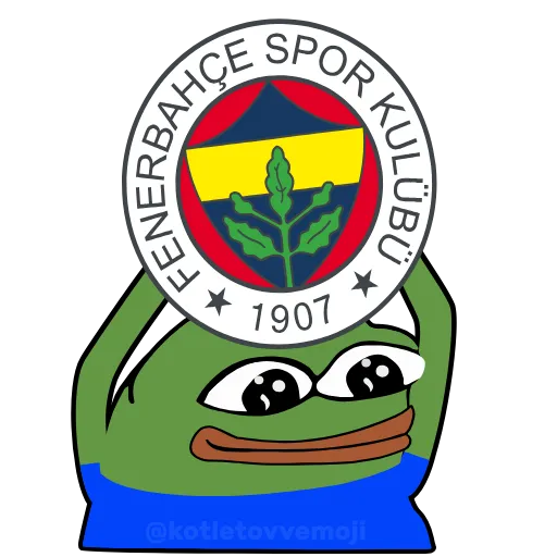 ⚽️ Стикер «Holding Pepe» для Telegram
