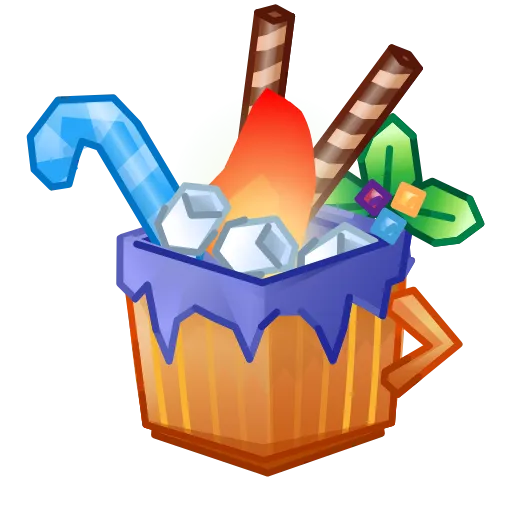 ☕️ Эмодзи «Holiday Drinks» для Telegram