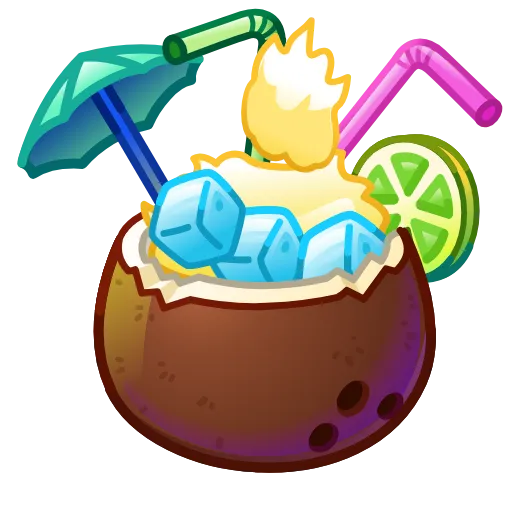 ☕️ Эмодзи «Holiday Drinks» для Telegram