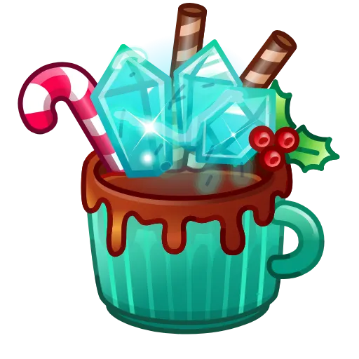 ☕️ Эмодзи «Holiday Drinks» для Telegram