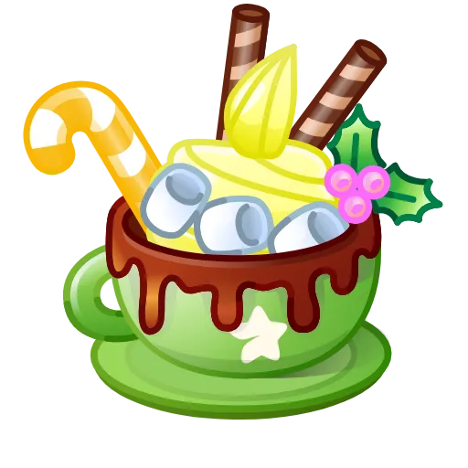 ☕️ Эмодзи «Holiday Drink» для Telegram