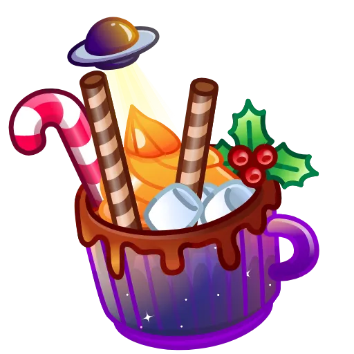 ☕️ Эмодзи «Holiday Drink» для Telegram