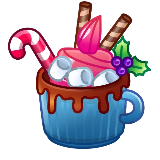 ☕️ Эмодзи «Holiday Drink» для Telegram