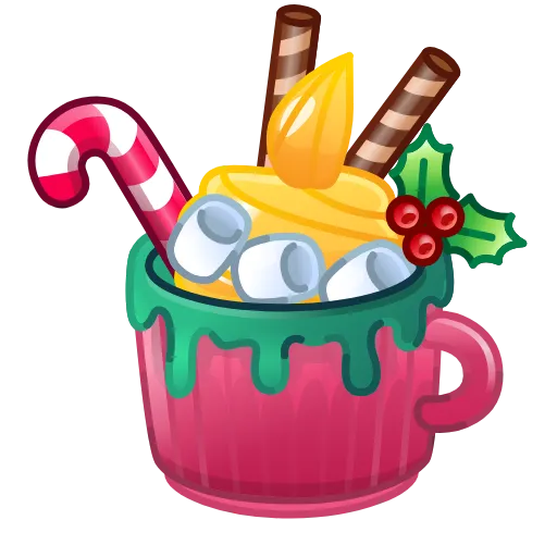 ☕️ Эмодзи «Holiday Drink» для Telegram