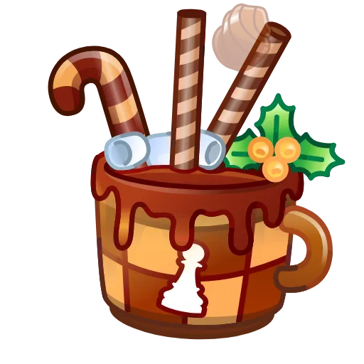 ☕️ Эмодзи «Holiday Drink» для Telegram