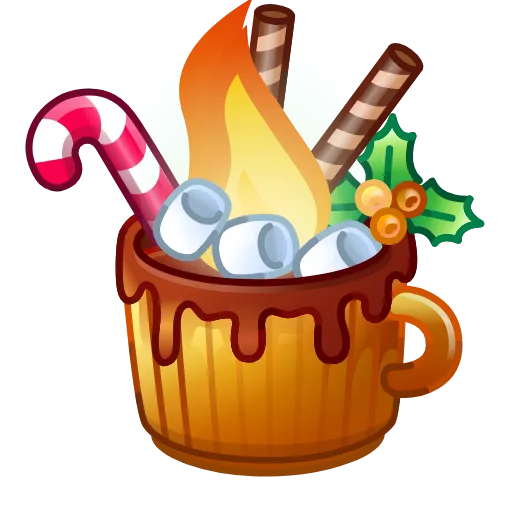☕️ Эмодзи «Holiday Drink» для Telegram