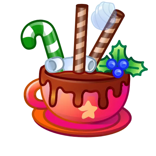 ☕️ Эмодзи «Holiday Drink» для Telegram