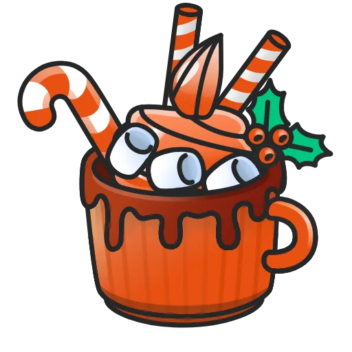 ☕️ Эмодзи «Holiday Drink» для Telegram