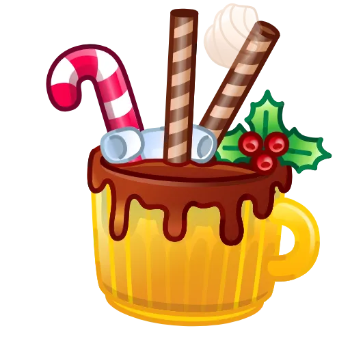 ☕️ Эмодзи «Holiday Drink» для Telegram