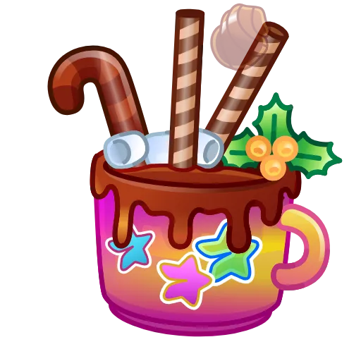 ☕️ Эмодзи «Holiday Drink» для Telegram