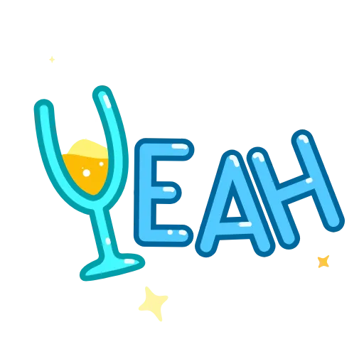 🥂 Стикер «Holiday Kit» для Telegram