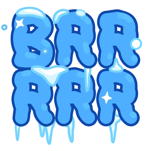 🥶 Стикер «Holiday Kit» для Telegram