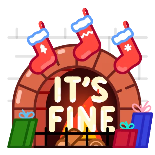 👌 Стикер «Holiday Kit» для Telegram