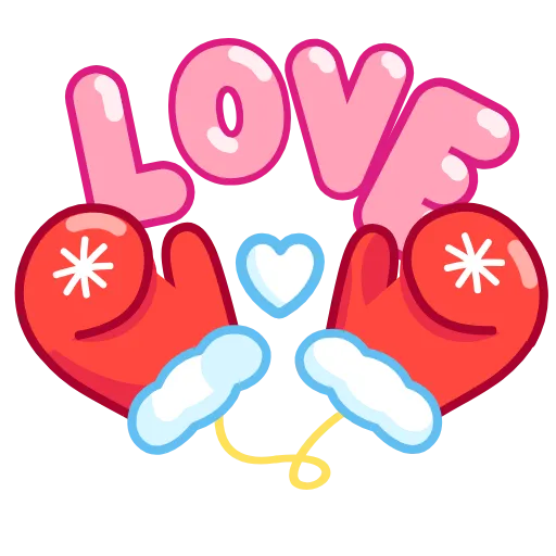 ❤️ Стикер «Holiday Kit» для Telegram