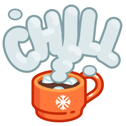 ☕️ Стикер «Holiday Kit» для Telegram