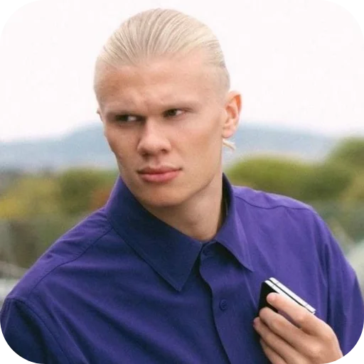❤ Стикер «Erling Haaland» для Telegram