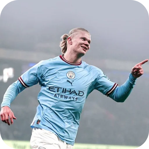 😁 Стикер «Erling Haaland» для Telegram