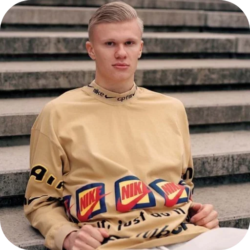 😐 Стикер «Erling Haaland» для Telegram