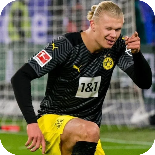 😏 Стикер «Erling Haaland» для Telegram