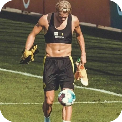 💪 Стикер «Erling Haaland» для Telegram