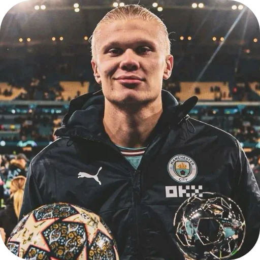 😎 Стикер «Erling Haaland» для Telegram