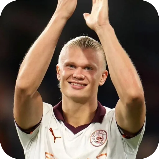 😁 Стикер «Erling Haaland» для Telegram