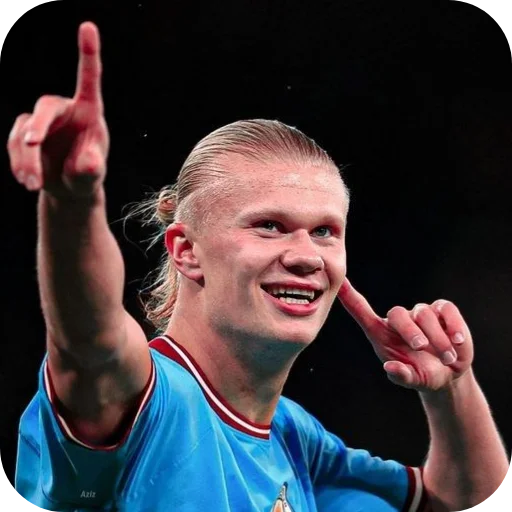 😁 Стикер «Erling Haaland» для Telegram