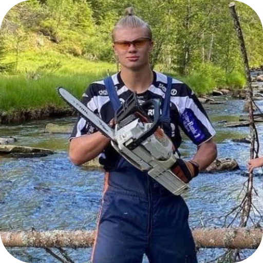 🔥 Стикер «Erling Haaland» для Telegram