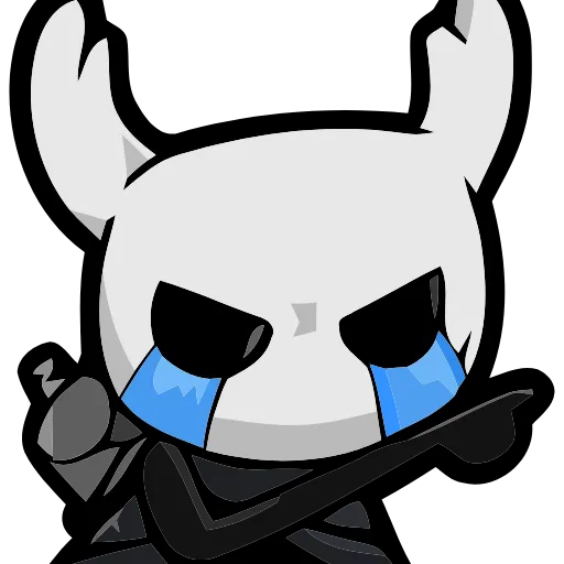 😭 Эмодзи «Hollow Knight» для Telegram