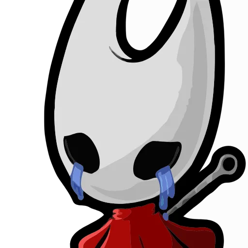 😭 Эмодзи «Hollow Knight» для Telegram