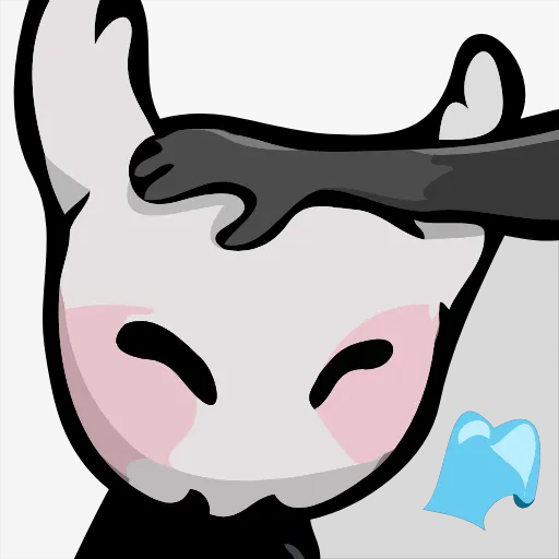 🥰 Эмодзи «Hollow Knight» для Telegram