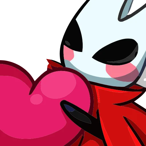 ❤️ Эмодзи «Hollow Knight» для Telegram