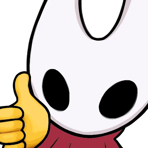 👍 Эмодзи «Hollow Knight» для Telegram