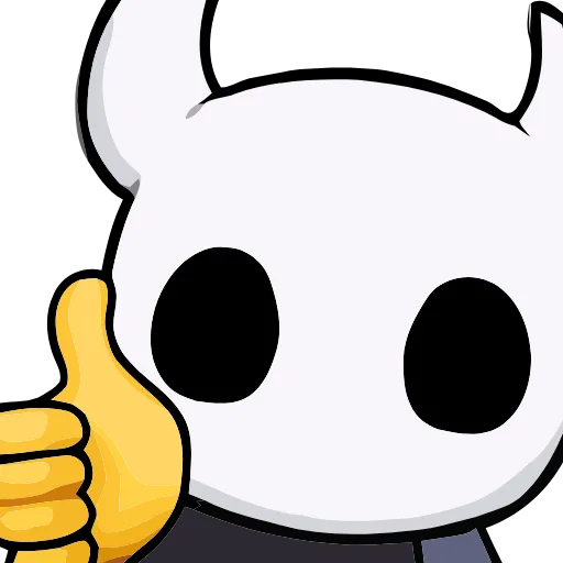 👍 Эмодзи «Hollow Knight» для Telegram