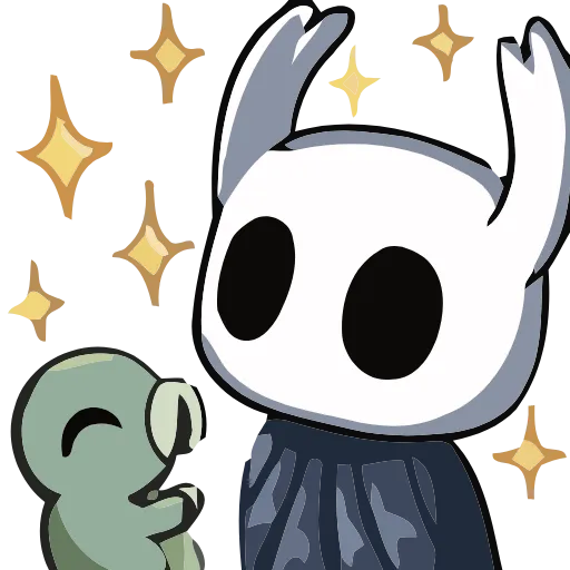 ✨ Эмодзи «Hollow Knight» для Telegram