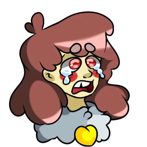 😭 Стикер «HollowTale Chara» для Telegram